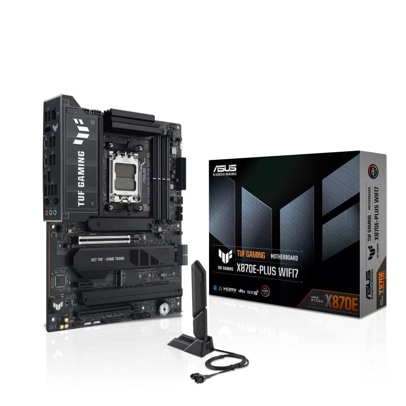 ASUS TUF GAMING X870E-PLUS WIFI 7 AMD AM5 DDR5 ATX
