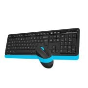 A4 TECH FG1010 KABLOSUZ STANDART MAVİ Q KLAVYE MOUSE
