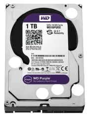 1TB 3.5 WD SATA 64MB PURPLE WD10PURZ 7/24 ( 3 Yıl Garanti )