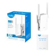CUDY RE1800 AX1800 Wi-Fi 6 1PORT 2 ANTEN 2.4/5GHz INDOOR REPEATER MENZİL GENİŞLETİCİ