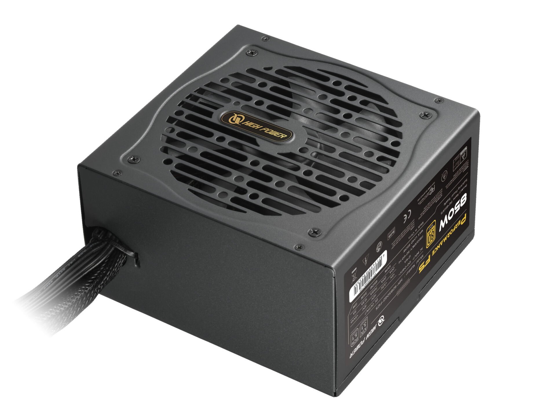 HIGH POWER HP1-S21000GD-F12S 1000W 80+ Gold Siyah PCIe 5.1 Power Supply