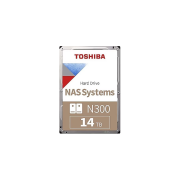 TOSHIBA N300, HDWG51EUZSVA, 3.5", 14TB, 512Mb 7200 Rpm, SATA3, 7/24 NAS, SERVER, HDD (Türkiye Distribütörü Garantili)