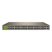 IP-COM IP-G1050F 48 PORT 10/100/1000 2 X SFP YONETILEMEZ RACK MOUNT SWITCH METAL KASA