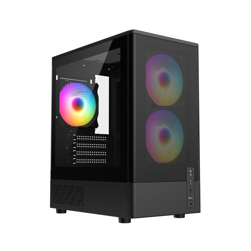 FRISBY FC-8975B 550W 3X120 RGB FAN  GAMİNG SİYAH KASA