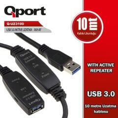 QPORT Q-UZ3100 USB3.0 10MT UZATMA KABLOSU YENİLEYICİ