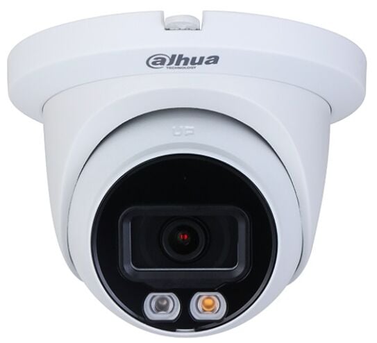 DAHUA IPC-HDW2449T-S-IL-0280B 4MP Full Color Dome IP Kamera (Dahili Ses)