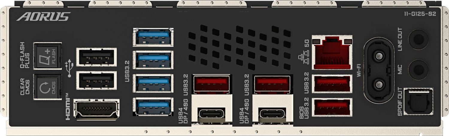 GIGABYTE X870E AORUS MASTER DDR5 M.2 HDMI DP ATX AM5