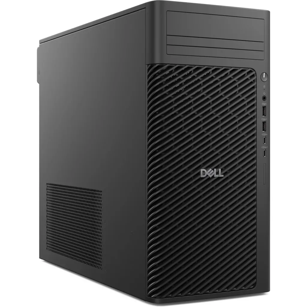 DELL Pro Max Tower T2, FCT2250-9, Ultra 9 285K, 32Gb DDR5 Ram, 1Tb SSD, 16Gb NVidia RTX 2000 ADA Ekran Kartı, Windows11 Pro, Tower İş İstasyonu