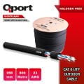 QPORT Q-CATFLASH 500MT CAT6 OUTDOOR LSZH NETWORK KABLO 23 AWG