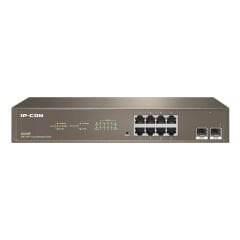 IP-COM IP-G3310F 8 PORT 10/100/1000 2 X SFP CLOUD YÖNETİLEBİLİR RACK MOUNT SWITCH METAL KASA