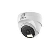 DAHUA HAC-T1A21P-U-IL-0280B, 2Mpix, 2.8mm Lens, 25 Mt Gece Görüşü, Smart Dual Light, Dome Kamera