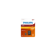 PHILIPS FM12MP45B/00, 128GB, SDXC, UHS-I, U1, Class10, MicroSD Kart Bellek (SD Adaptörlü)