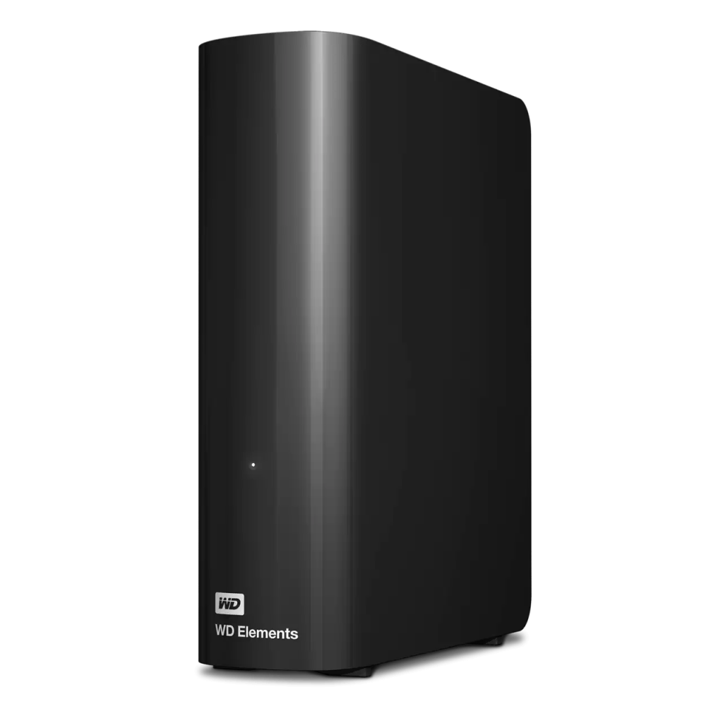 WD WDBWLG0100HBK-EESN, Elements, 10TB, 3.5", USB3.0, Masaüstü, Harici HDD, Siyah (Türkiye Distribütörü Garantili)