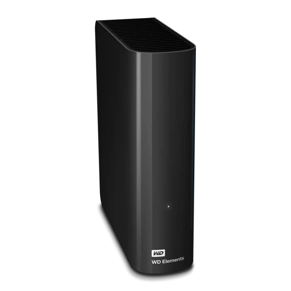 WD WDBWLG0100HBK-EESN, Elements, 10TB, 3.5", USB3.0, Masaüstü, Harici HDD, Siyah (Türkiye Distribütörü Garantili)
