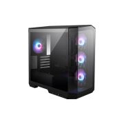 MSI MAG PANO M100R PZ TEMPERLİ CAM ARGB PSU YOK 3X120MM 1X120MM FAN GAMING MATX KASA SİYAH