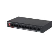 DAHUA PFS3010-8ET-96 8 PORT 10/100+ 2 PORT GIGABIT UPLINK 250 METRE 96W POE SWITCH