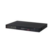 DAHUA PFS3218-16ET-135 16 PORT GIGABIT +2XRJ45/2XGB SFP COMBO 135W POE RACKMOUNT SWITCH