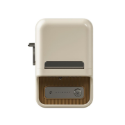 NIIMBOT B21S, Taşınabilir, Mürekkepsiz, Termal Etiket Yazıcı (Bluetooth, Type-C) Krem/Beyaz