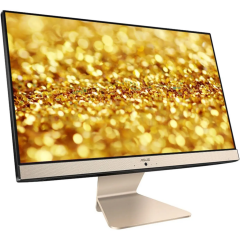 ASUS V222FAK-BA025M, i5-10210U, 21,5"  FHD Ekran, 8Gb DDR4 Ram, 256Gb SSD, Wi-Fi 5, Type-A, Paylaşımlı Ekran Kartı, Free Dos, All In One PC, (Gold/Siyah)