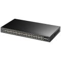 CUDY GS2048PS4-720W 48 PORT 10/100/1000 48 PORT POE+ 4 X SFP YONETILEBILIR RACK MOUNT SWITCH