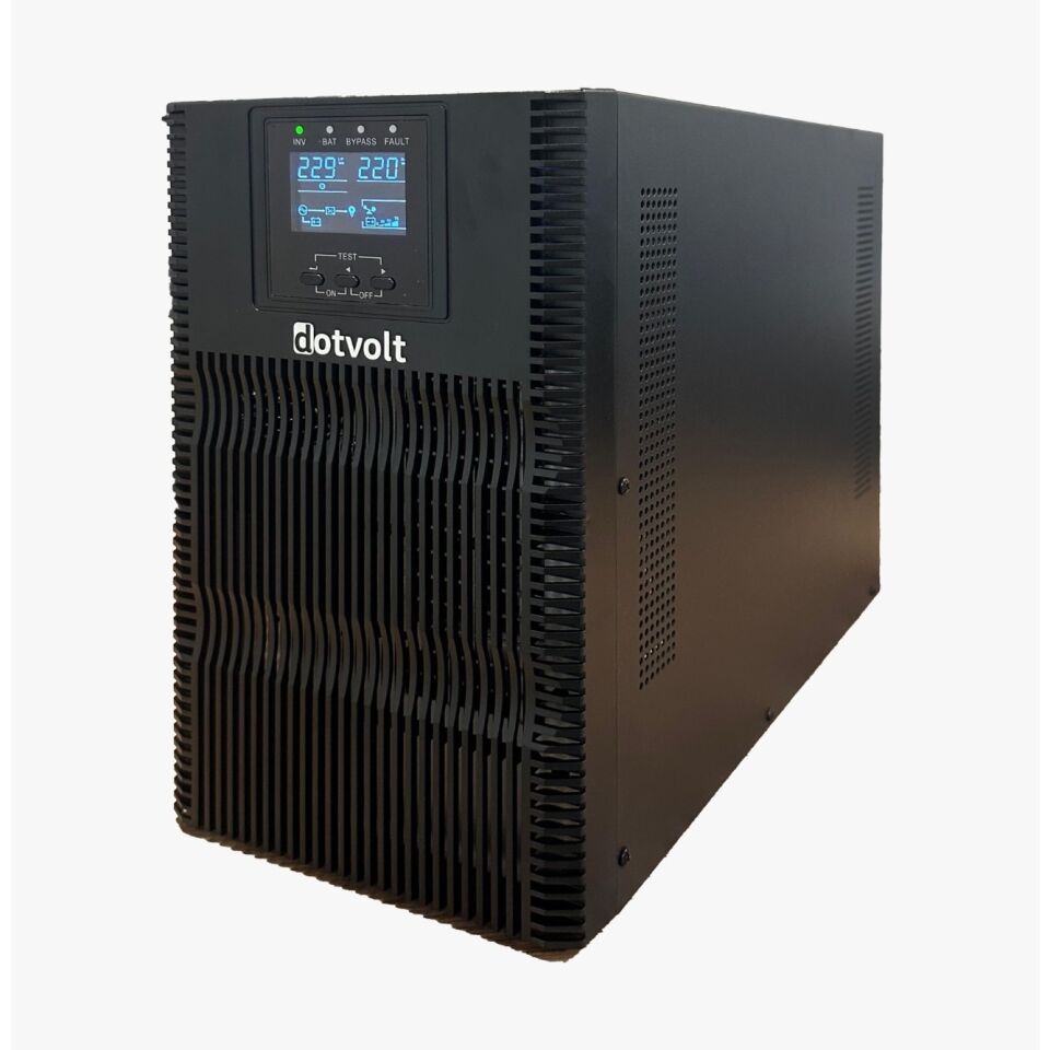 DOTVOLT MN PLUS 3KVA 6x12V/7AH 1F/1F ONLİNE UPS