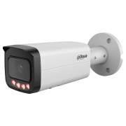 DAHUA IPC-HFW21249T-AS-IL  12Mpix, 3,6mm Lens,SD Kart, Smart Dual Light, H265+, 30Mt Gece Görüşü, IP67, Dahili Mikrofon, PoE Bullet IP Kamera (Beyaz)