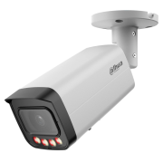 DAHUA IPC-HFW21249T-AS-IL  12Mpix, 3,6mm Lens,SD Kart, Smart Dual Light, H265+, 30Mt Gece Görüşü, IP67, Dahili Mikrofon, PoE Bullet IP Kamera (Beyaz)