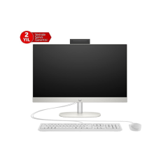HP A1JY8ES, ProOne 240 G10, i7-1355U, 23,8" FHD Ekran, 16Gb Ram, 512Gb SSD, Paylaşımlı Ekran Kartı, Free Dos All In One PC, (2 Yıl Yerinde Servis), BEYAZ (064)
