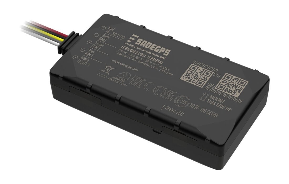 SADEGPS V-20 ARAÇ TAKİP CİHAZI (2 Yıl Sunucu Bedeli Dahil)