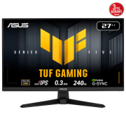 ASUS VG279QM5A TUF Gaming 27'' LED IPS 0.3ms 240Hz 1920x1080 FullHD 2x HDMI 1xDP Multimedya (Vesa) FreeSync Premium, ELMB