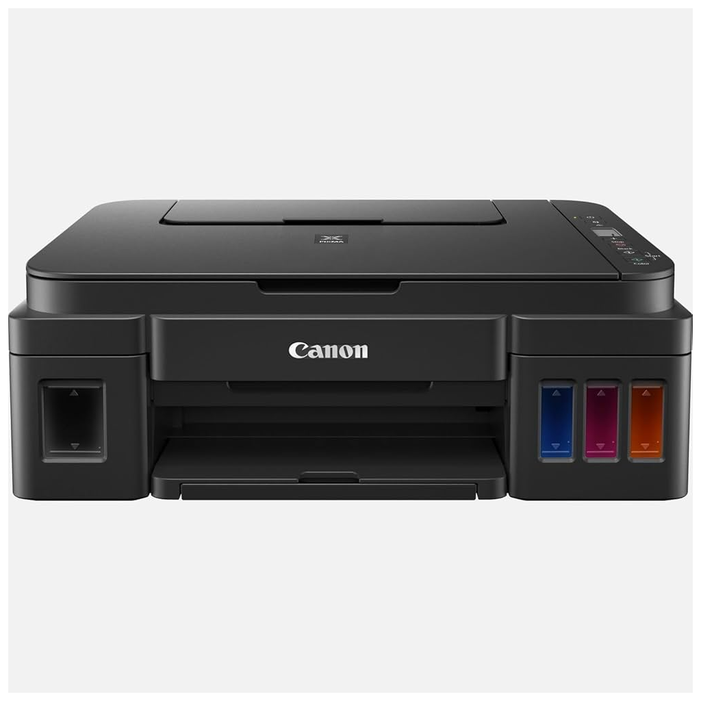 CANON PIXMA G2410, Renkli, Mürekkep Tanklı, Yazıcı, Tarayıcı, Fotokopi +1 Şişe Siyah Mürekkep Hediye