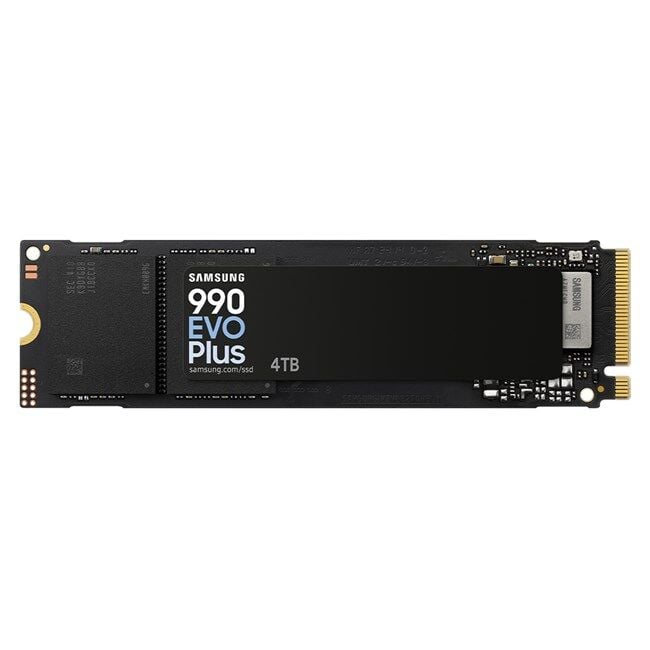 SAMSUNG 990 EVO PLUS 4 TB 7250/6300MB/s PCIe 4.0 NVME SSD MZ-V9S4T0BW