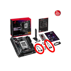ASUS ROG STRIX B850-E GAMING WIFI, 4xDDR5, 5x M2, HDMI, DP, 2xType-C, Wi-Fi 7, Bluetooth v5.4, AM5 Soket GAMING Anakart