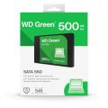 WD GREEN 500GB 545/465MB/s SATA 3.0 SSD WDS500G5G0A