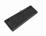 A4 TECH FK10 Q USB Multimedya Siyah-Gri Klavye