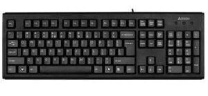 A4 TECH KM-720 Q Türkçe USB Standart Siyah Klavye