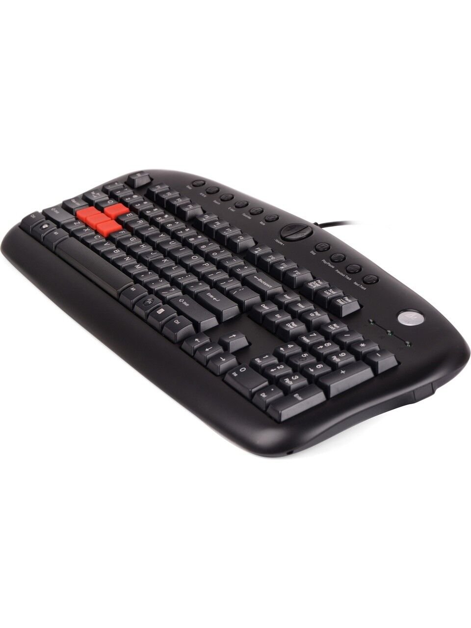 A4 TECH KB-28G Q Türkçe USB Multimedya Siyah Klavye