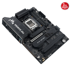 ASUS TUF GAMING X870E-PLUS WIFI7, 4xDDR5, 4xM.2, HDMI, 2xDP, Type-C, PCIe 5.0, 2xWi-Fi 7, Bluetooth v5.4, AM5 Soket GAMING Anakart
