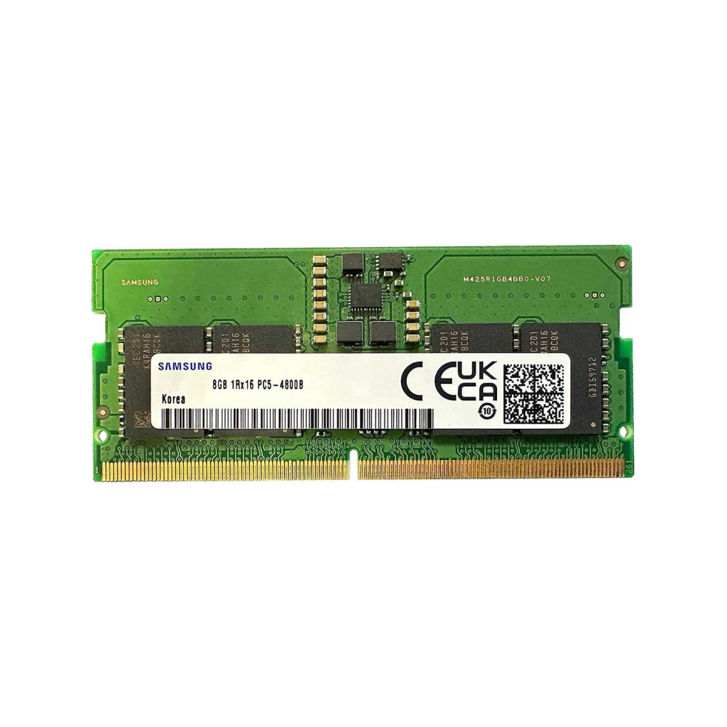Samsung SAMSO4800/8, 8GB, DDR5, 4800MHz,  CL40, 1.1V Notebook Ram (M425R1GB4BB0-CQKOL)
