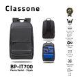 CLASSONE PAVİA WTXPRO 15.6'' SU GEÇİRMEZ SIYAH NOTEBOOK SIRT ÇANTASI BP-IT700