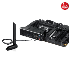 ASUS X870 MAX GAMING WIFI7, 4xDDR5, 3x M2, HDMI, DP, Type-C, Wi-Fi 7, Bluetooth v5.3, AM5 Soket GAMING Anakart
