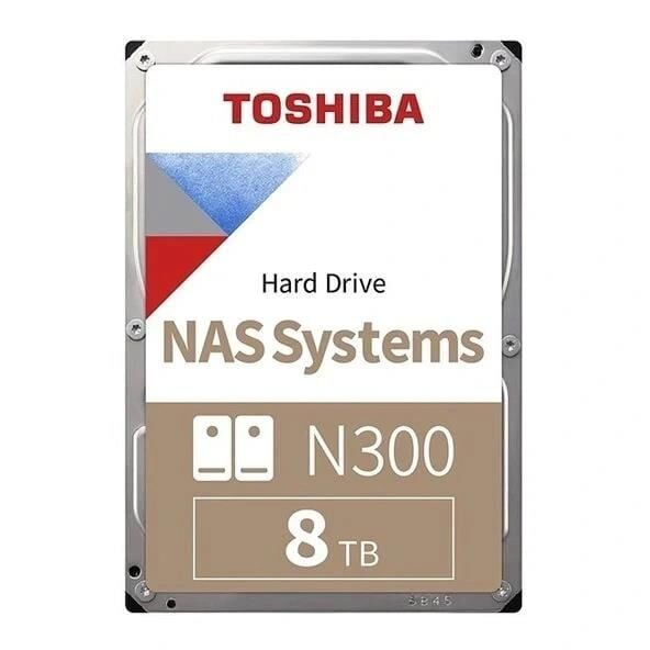 TOSHIBA N300 8TB 7200RPM 512MB SATA3 6Gbit/sn MN10ADA800S NAS HDD