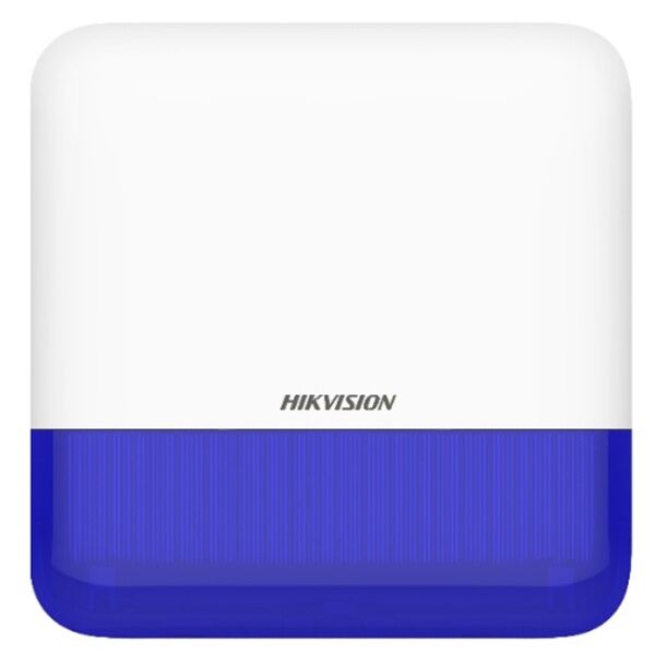 HİKVİSİON DS-PS1-E-WE Kablosuz Harici Siren (868MHz) -MAVİ
