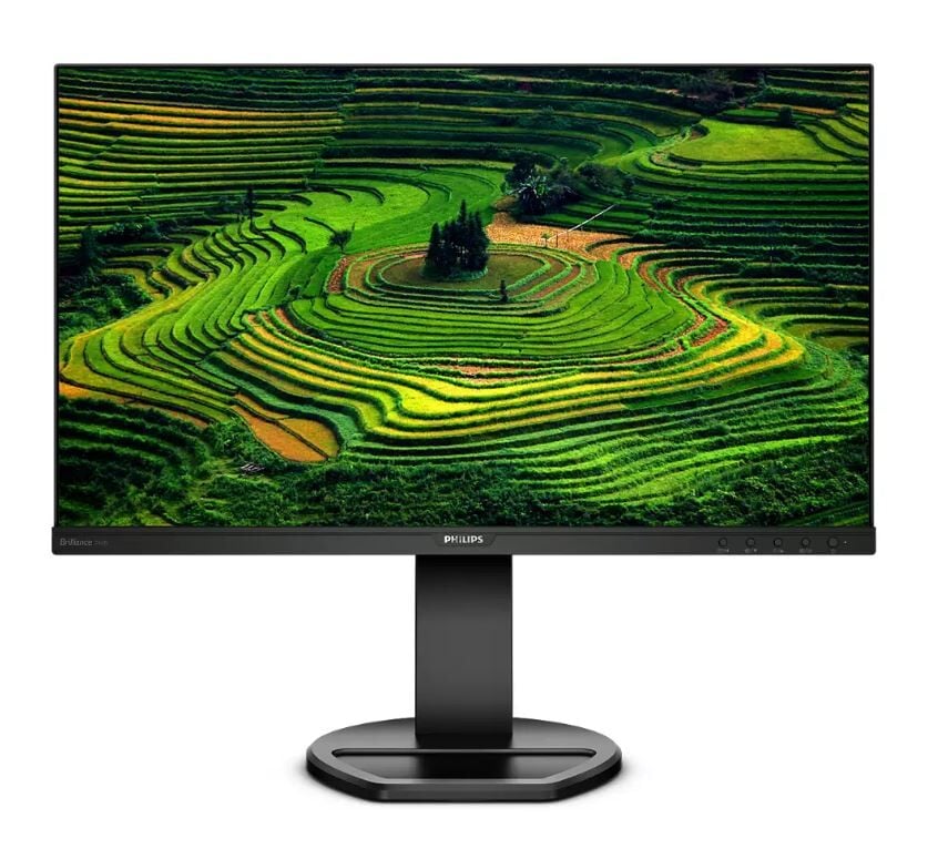 PHILIPS 241B8QJEB BLine 23.8'' LED IPS 5ms 75hz 1920x1080 FullHD VGA DVI HDMI DP Multimedya (Vesa) USB Pivot HAS Siyah Mo