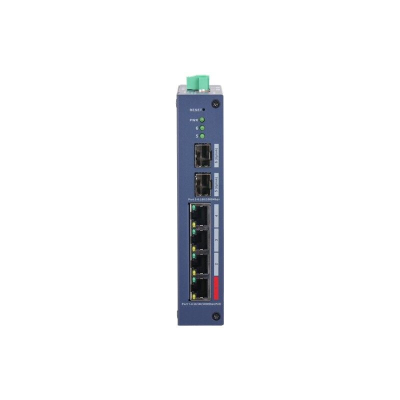DAHUA CHS4206-4GT-90 4 PORT GIGABIT+2XGB SFP UPLINK CLOUD YÖNETİLEBİLİR 90W POE ENDÜSTRİYEL SWITCH