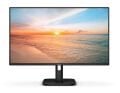 PHILIPS 24E1N1100A 1000 Serisi 23.8'' LED IPS 4ms 100Hz 1920x1080 FullHD VGA HDMI Multimedya (VESA) Siyah Monitör