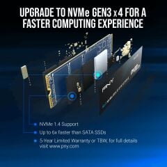 PNY CS2230 2TB 3300/2600 NVMe PCIe M.2 SSD (M280CS2230-2TB-RB)
