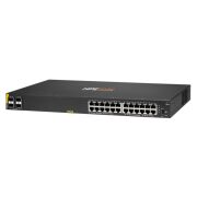 HPE R8N87A 6000 24 PORT GIGABIT+4X1GB SFP YÖNETİLEBİLİR 370W POE RACKMOUNT SWITCH