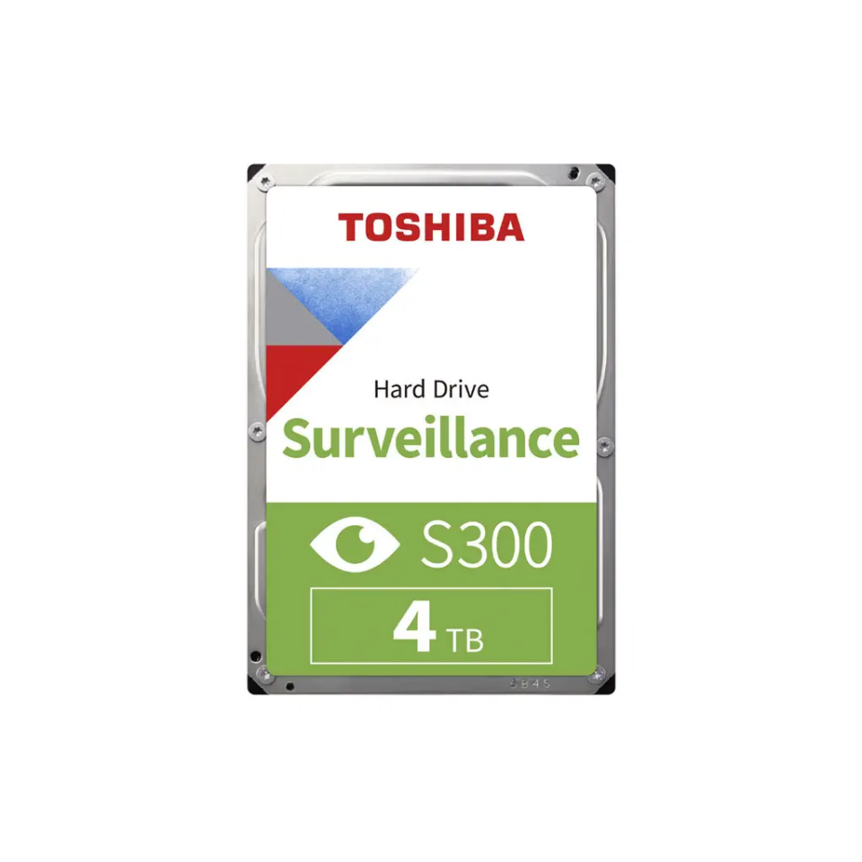 TOSHIBA S300, HDWT840UZSVA, 3.5", 4TB, 256Mb 5400 Rpm, 7/24 Güvenlik HDD (Türkiye Distribütörü Garantili)