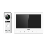 DAHUA KTA02, Analog Villa Tipi Görüntülü  İnterkom Kit, 7 inç TFT Ekran, 1,3Mp Kamera, Analog Villa Kit